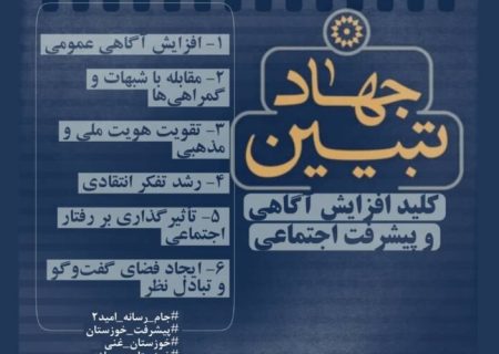 اینفوگرافی/ جهاد تبیین کلید افزایش آگاهی و پیشرفت اجتماعی