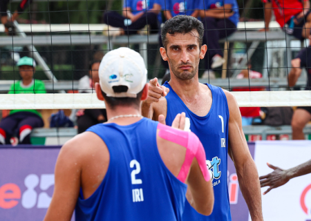 والیبال ساحلی ایران در تور سامیلا به نشان برنز بسنده کرد