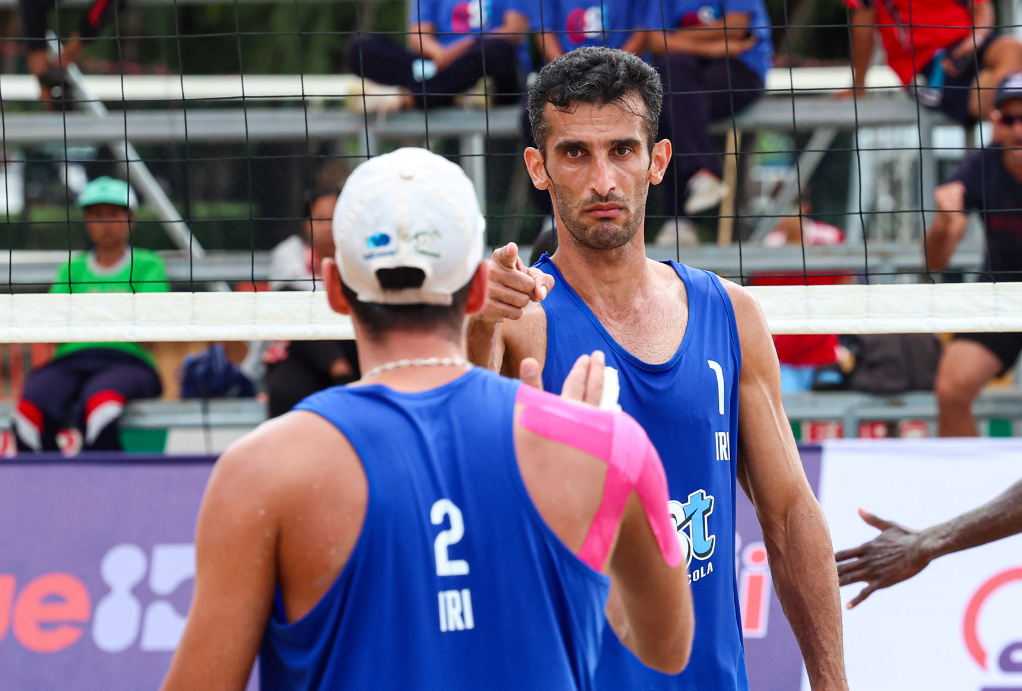 والیبال ساحلی ایران در تور سامیلا به نشان برنز بسنده کرد