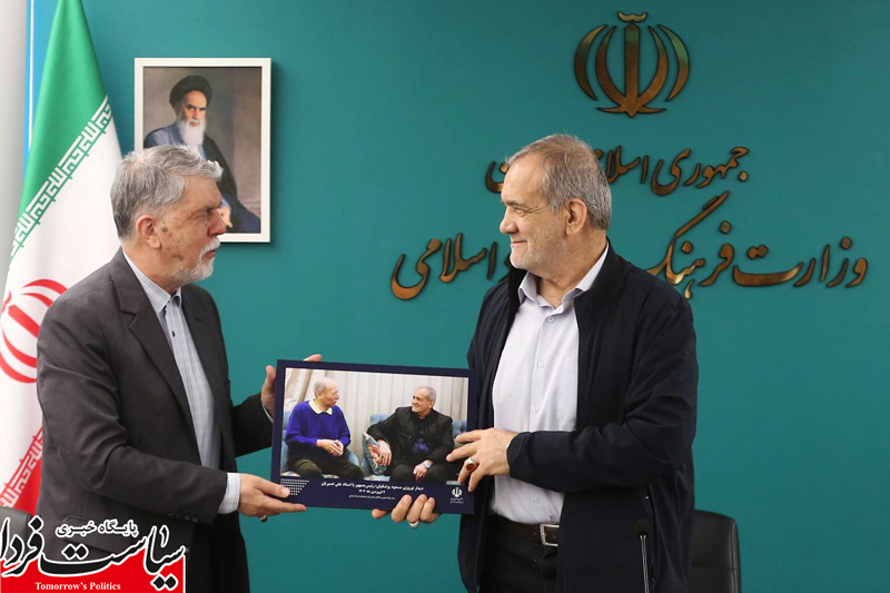 بازدید رئیس جمهور از وزارت ارشاد