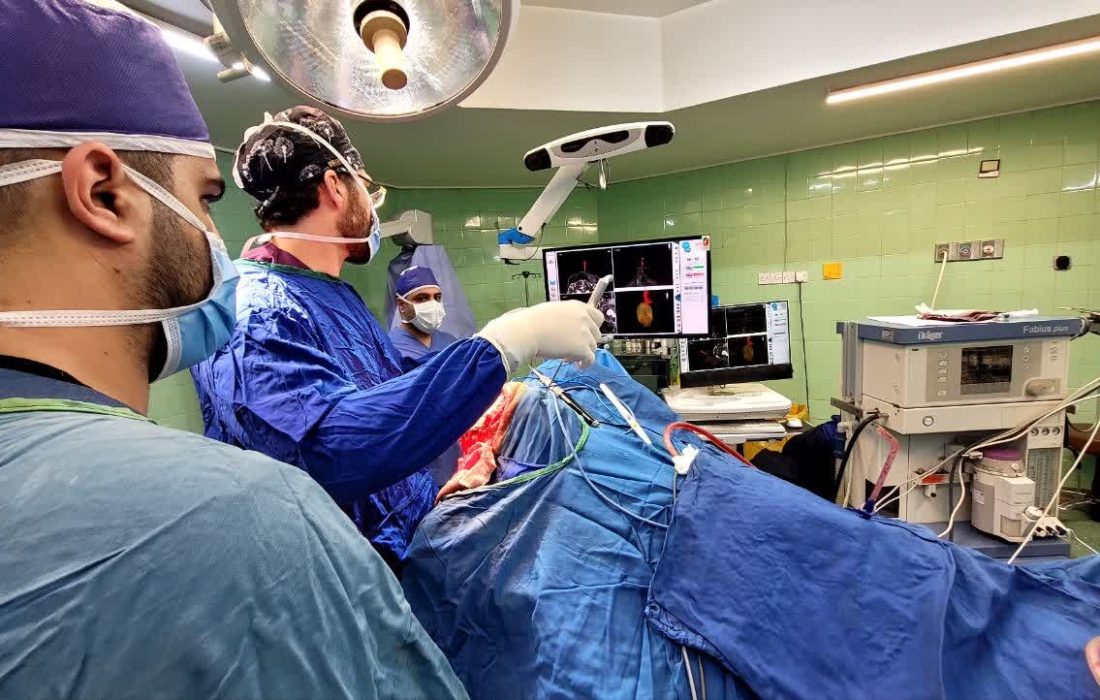 انجام اولین جراحی مغز و اعصاب در گلپایگان