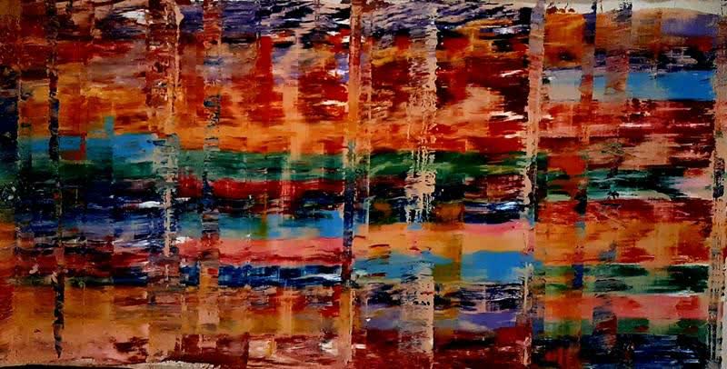 فریدالله ادیب‌آیین؛ نقاش اندیشه، موسیقی و معناتولد و خاستگاه/ ادیب‌آیین هنرمندی است که فراتر از بوم و رنگ می‌اندیشد