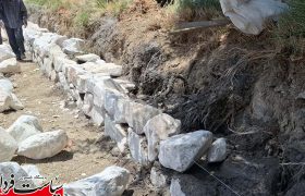 ایمن سازی کانال هرز آب در گلپایگان/ فیلم