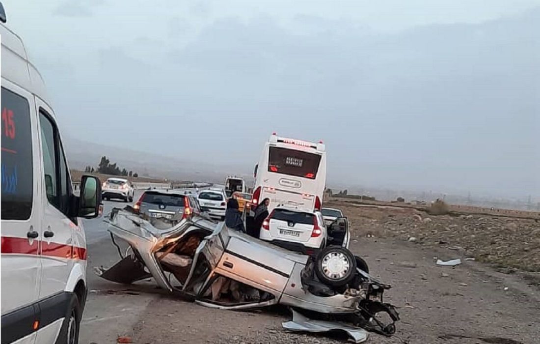 افزایش چشمگیر تصادفات رانندگی در اصفهان