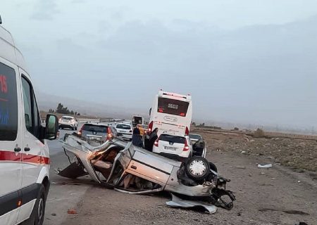 افزایش چشمگیر تصادفات رانندگی در اصفهان