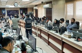 گزارش تصویری نشست خبری “حمید رضا گلپایگانی” مدیرعامل شرکت ملی حفاری ایران با اصحاب رسانه در اهواز