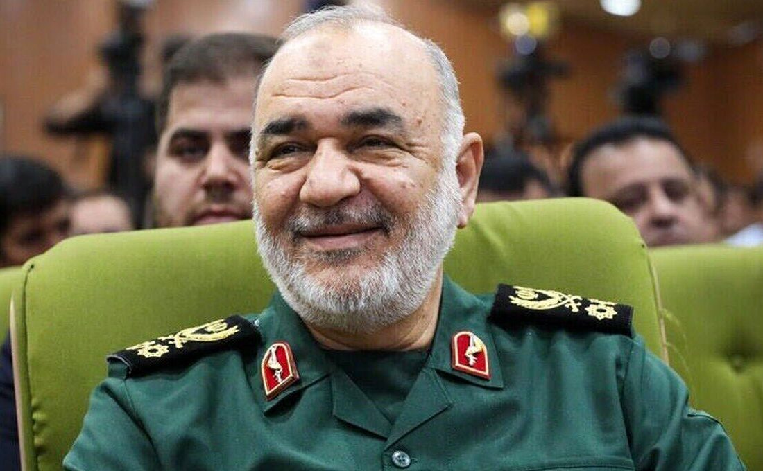 پیکر شهید سردار سلامی در گلپایگان تشییع می‌شود